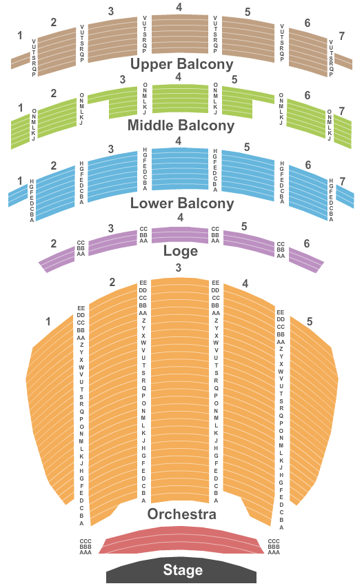 Sheas Performing Arts Center Lion King Seating Chart